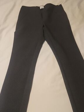 Banana Republic Black Textured Ponte Pants